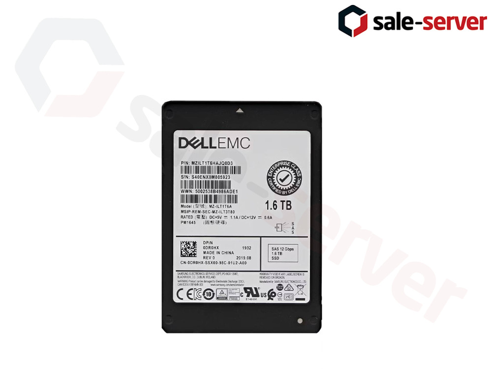 1.6TB SAS 12Gb/s SSD DELL DR0HX (PM1645) 2.5"